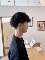 ノート ヘアーサロン(NOTE HAIR SALON)&nbsp;パーマを活かしたフェードカット