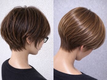 ハクバイジェービー 稲毛(hak by jb)の写真/【隠すだけは卒業】白髪もオシャレに楽しむ。透明感あふれる艶カラー♪[稲毛/髪質改善/縮毛矯正/白髪染め]