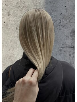 バク ヘア(BAK hair) ハイトーンベージュ