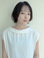 ケーツー エソラ池袋店(K-two)&nbsp;簡単楽ちん！面長さんおすすめくびれボブ*ボブカット*ボブヘア