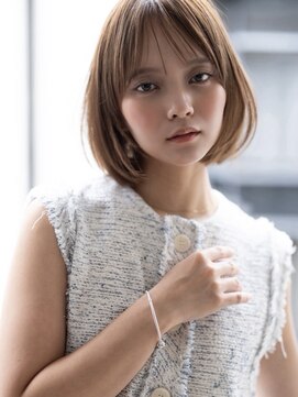 ルームヘア 代々木上原店(Room hair) ボブ/グレージュ/大人女性/レイヤー/ショート[代々木上原]