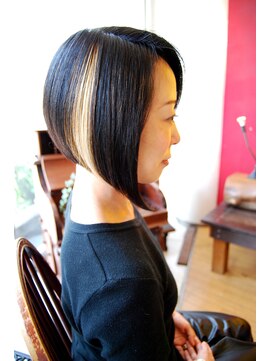 ベル(BELL) アシンメトリーボブ　　【用賀/桜新町　BELL】