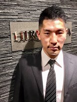 ヒロギンザ 御茶ノ水店(HIRO GINZA)&nbsp;グラデーションショート【御茶ノ水】＜理容室＞＜メンズ＞