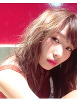 モヅ美容室 チェルム 四日市店(MOZ美容室 cheRm) ほつれウエーブロング