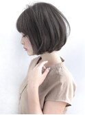 【GARDEN川谷】20代30代大人可愛い小顔ボブ×グレージュ