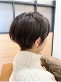 大人可愛いひし形ショート