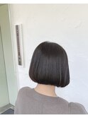 ワンカールボブ　アッシュカラー