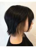 【WILLOW京橋】切りっぱなしボブ×インナーカラー(小玉泰基)
