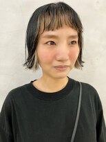 エンドリンク(endlink) フリンジフレーミングカラーボブ