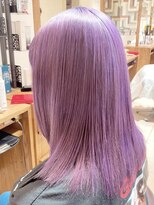 アース 青葉台店(HAIR&MAKE EARTH) 青みピンクカラー