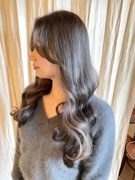 ヘアー メイク コラム コウ hair make column Coo インナーカラー
