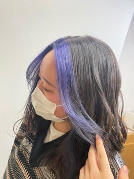 サラ HAIR&MAKE SALA 相模大塚店 Blue×lavender