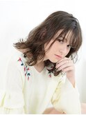 三軒茶屋_ロング_レディース_コテ巻き_パーマ_ブラウン_デジタル