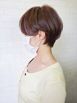 福岡美髪研究所クノップス(Knops)&nbsp;ハンサムショート　×　天使のツヤカラー