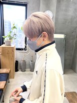テトヘアー(teto hair) ホワイト　マッシュ　