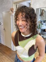 マハナ(Mahana by hair)&nbsp;20代30代40代鎌倉スパイラルパーマスタイルボブパーマ