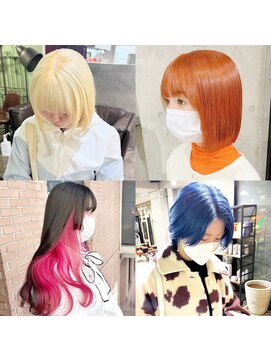 サロンドミルク 原宿(salon de MiLK) ブリーチカラー