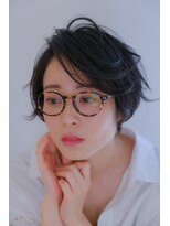 ノイ(noi)&nbsp;大人ショート×ダークブルー２０代３０代４０代♪