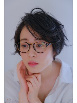 ノイ(noi) 大人ショート×ダークブルー２０代３０代４０代♪