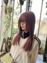 ドゥーア 代官山(Door) #姫カット#顔まわりレイヤー#ピンクカラー◎20代30代40代50代