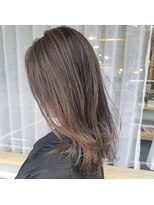 メルク(merc.)&nbsp;バレイヤージュ×３Dカラー【merc.松下】