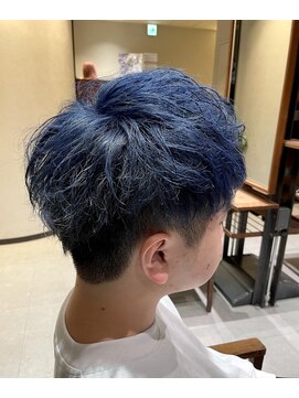 インアンドヤング(in&yang) ディープブルー ブルーカラー