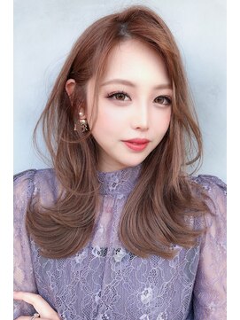ルミヘアー 県庁藤江店(Lumi hair) 《Lumi hair》透明感カラー×韓国風スタイリング