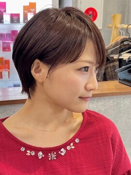 プルーヴ 秋葉原(prove) 30代40代大人女性/前髪ありショートボブ/ショートヘア/髪質改善