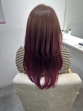 エクラートリアン 藤沢店(ECLART Lien) メテオカラー☆ピンクカラー