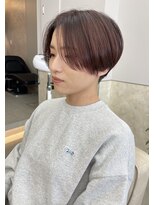 サンド 鹿児島中央(sand)&nbsp;@ayumi_sand 刈り上げショート　ハンサムショート　ショート