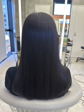 ロンドルーチェ 心斎橋(Lond luce) セミディ×シアーカラー［髪質改善/縮毛矯正］