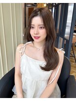 シエルバイアフロート(ciel by afloat)&nbsp;〇韓国ナチュラル ウェーブヘア透明感カラー