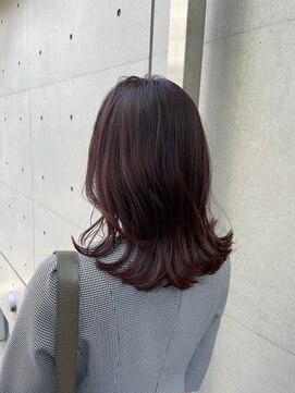 ナンバー ブラオ 名古屋栄(N° blao) 髪質改善カラー/秋カラー/暗髪透明感