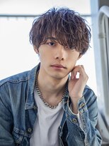 シティ(CITY) 【小久保style】ベリーショートニュアンスパーマグレーベージュ