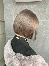 ロンドグロワール 大宮(Lond Gloire) ミニウルフレイヤーカット顔周り前髪韓国ショートボブ/大宮