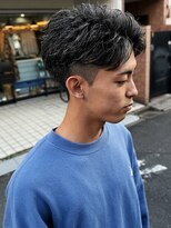 スウェル 船橋店(Swell)&nbsp;#ベリーショート#ダークアッシュ#ニュアンスパーマ#韓国マッシュ