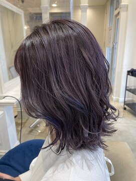 エイミーバイアフロートザガーデン 浦和店(amie by afloat the garden) ツヤ髪ラベンダーパープル