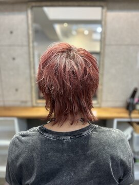 ルフレ 新宿歌舞伎町店(Reflet) men's/メンズスタイル/メンズカット/レッドブラウン