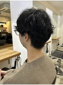 メンズくせ毛風パーマ