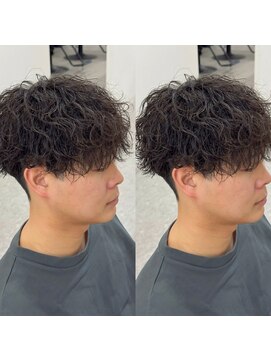 ブライト(BRIGHT) マッシュ波巻きスパイラルパーマ