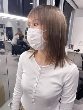 キング 高槻(K!ng) 縮毛矯正髪質改善ハイライトレイヤーカット枚方美容室エクステ