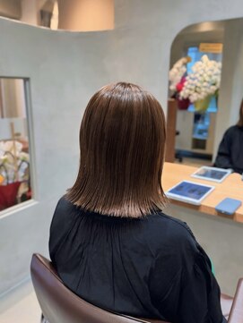 ペブル(pebble) ボブ/外ハネボブ/透明感/艶髪/髪質改善/明石/大久保