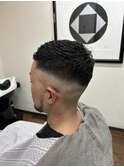 ヌレパンクロップ風スキンフェード