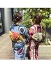 浴衣お着付け＋ヘアアレンジ　￥7150＊要事前TEL