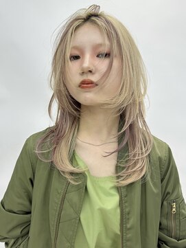 サンク 原宿 表参道(cinq) 外国人のような透明感が人気のホワイトブロンド