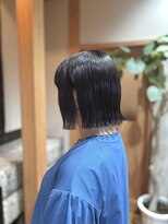 ジェロ(GELo)&nbsp;切りっぱなし風ミニボブ