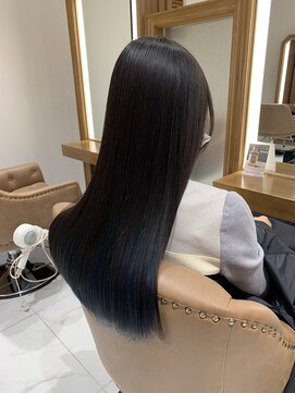 ザザ ZA/ZA 目白 艶ロング×グラデーション