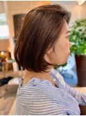 本八幡×ナチュラルボブ×上品フォルム×艶髪
