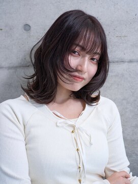 リノ 吉祥寺(Lino kichijoji) 大人可愛い／顔周りレイヤー／ダークブラウン