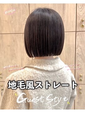 ミレ バイ ルカ(mire by Luca) "髪質改善"地毛風ストレート×mini bob